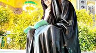 چادری شدن لیلا بلوکات + عکس