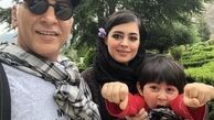 خانواده حمیدرضا آذرنگ در دل طبیعت + عکس