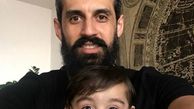 سعید معروف و خواهرزاده متعجبش+عکس