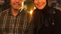 زندگی عاشقانه خانم مجری با همسرش+عکس