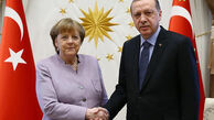 اردوغان و مرکل بر حفظ تمامیت ارضی سوریه تاکید کردند