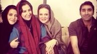 هادی کاظمی در کنار بازیگران زن ‌معروف + عکس