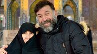 فوتبالیست مشهور و‌مادرش در مشهد + عکس