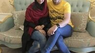 امیریل ارجمند در کنار همسر جوانش + عکس