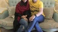 امیریل ارجمند در کنار همسر جوانش + عکس