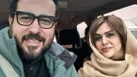 محسن کیایی و همسرش در ماشین + عکس