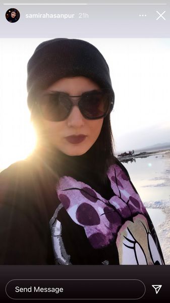 لباس کارتونی خانم بازیگر + عکس