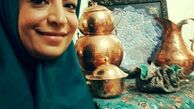ساناز سماواتی با لباسهای قجری + عکس