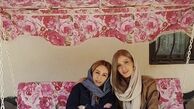 شقایق دهقان‌ و خواهرش + عکس
