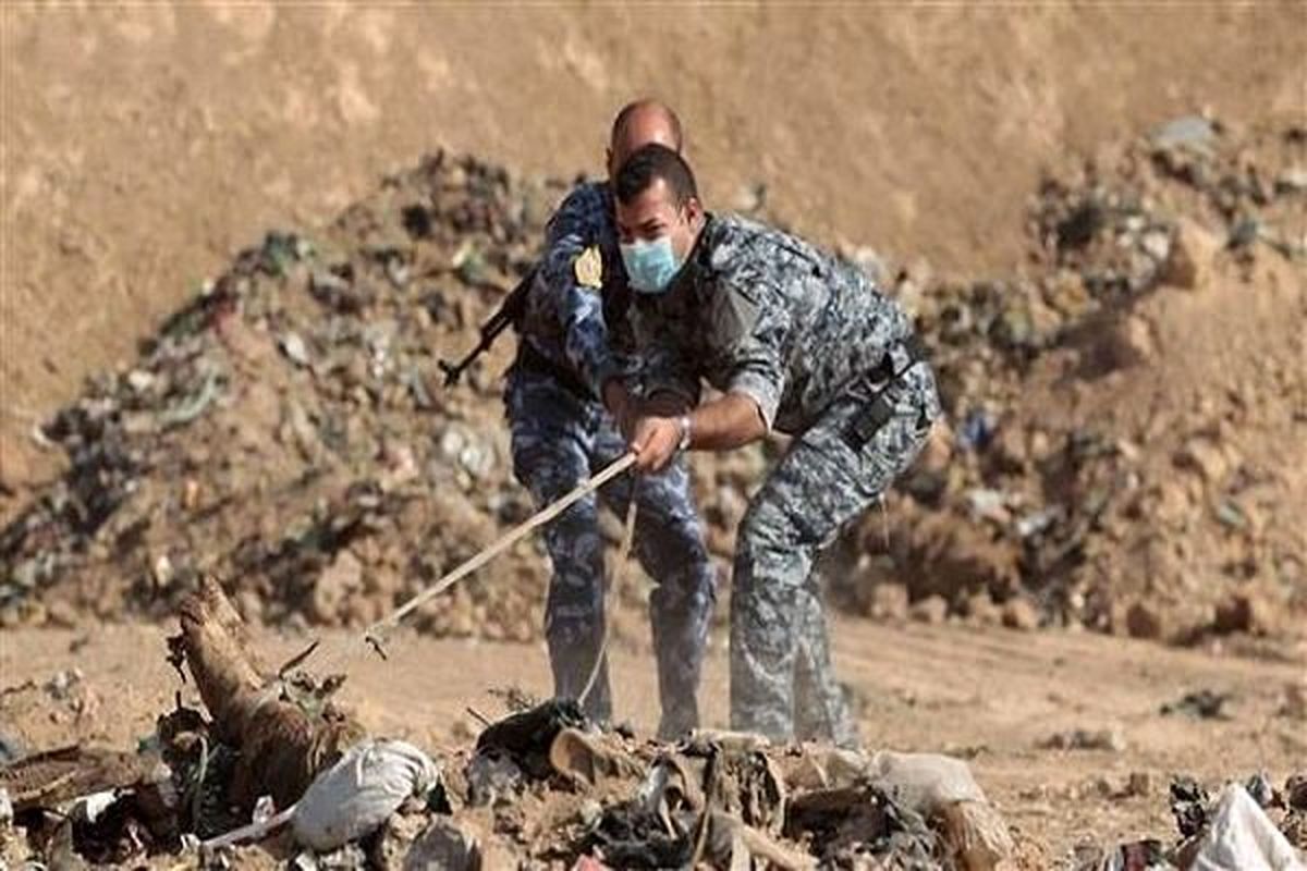کشف گور دسته جمعی قربانیان جنایت داعش !