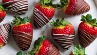 این دسر خوشمزه رو برای دورهمی بهاری از دست ندید ؛ تهیه توت فرنگی شکلاتی برای هدیه