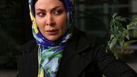 چشمان در از اشک خانم بازیگر + عکس