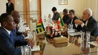 دیدار وزیر خارجه توگو با ظریف/عکس