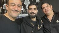 مهران غفوریان و دوستانش در شب های محرم + عکس