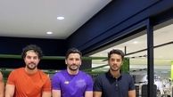 سینا مهراد و دوستانش در باشگاه + عکس