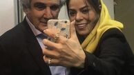 مهدی هاشمی در کنار زن دومش + عکس