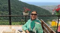 عکس افسانه بایگان در کوی پریان