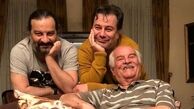 برادران قاسم خانی در کنار پدرشون + عکس