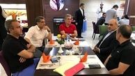 جلسه گرشاسبی با اسپانسر پرسپولیس