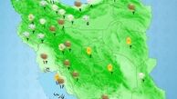 سامانه بارشی شدید امروز در این مناطق فعال است
