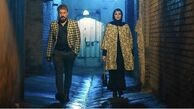 امیر آقایی و خانم بازیگر در کوچه ای دنج + عکس