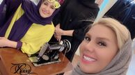 فاطمه گودرزی و دوستانش در مزون + عکس
