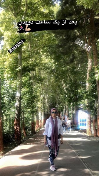 استایل شبنم قلی خانی بعد از یک ساعت دویدن + عکس