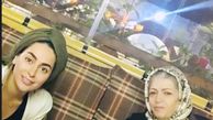 سمانه پاکدل با مادرش + عکس