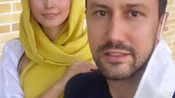 عکس مادام موسیویی شاهرخ استخری و همسرش