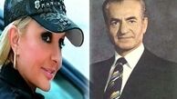 من حاصل ازدواج پنهانی شاه و گوگوش هستم! /عکس