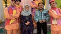 الهه رضایی و مجید قناد در برنامه کودکی جدید + عکس