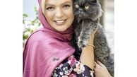 گربه سیاه شهرزاد عبدالمجید + عکس