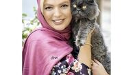 گربه سیاه شهرزاد عبدالمجید + عکس