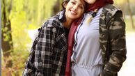 جوانه دلشاد و دوستش + عکس