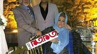حضور مادر و پدر بهاره رهنما در مراسم عروسی/عکس