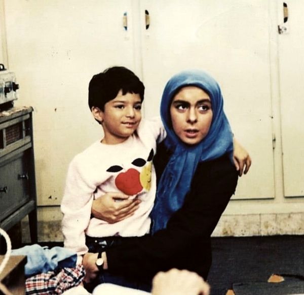 جوانی افسانه بایگان و پسرش + عکس