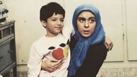 عکسی زیرخاکی از افسانه بایگان و علی کوچولو + عکس