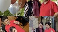 تولد خانگی همسر پیانیست مشهور + عکس