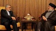 دیدار هیات پارلمانی ایران با حسن نصرالله