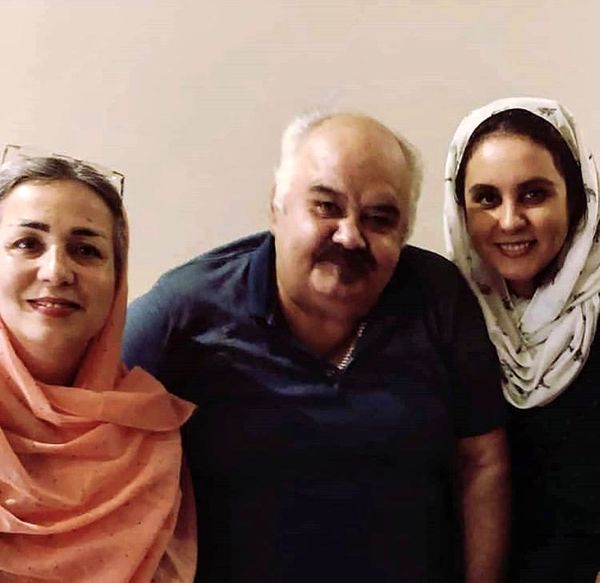 اکبر عبدی و خانواده اش + عکس