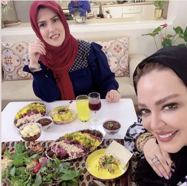 بهاره رهنما میهمان خانه دوستش شد + عکس