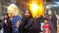 ظاهر متفاوت بهنوش بختیاری در مشهد+عکس