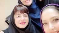 سلفی بهاره کیان افشار با دوستان