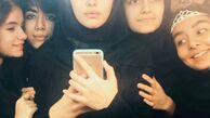عکس دوران مدرسه ریحانه پارسا 