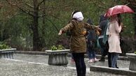رگبار باران در ۱۷ استان کشور 