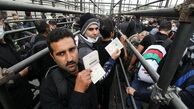 یک میلیون زائر از کشور خارج شدند