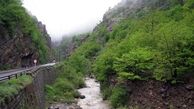 روستای زیبا و دیدنی گچسر در جاده چالوس