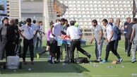 مهدی شریفی بیهوش شد و به بیمارستان رفت