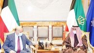 دیدار وزیر خارجه عراق با امیر کویت
