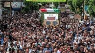 تشییع سه شهید گمنام در صومعه‌سرا/ گزارش تصویری